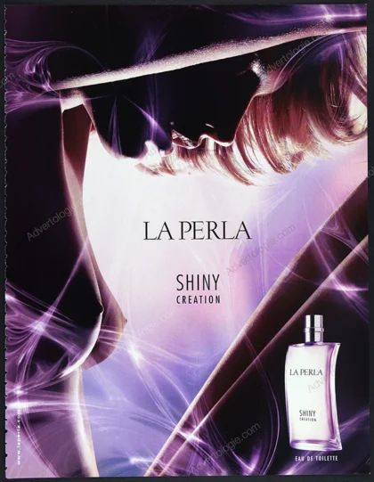 La Perla Shiny Creation Perfume 2003 Print Ad