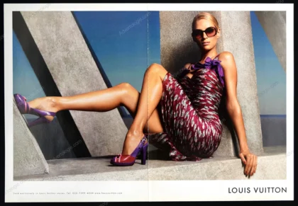 Louis Vuitton 2005 Print Ad - Uma Thurman