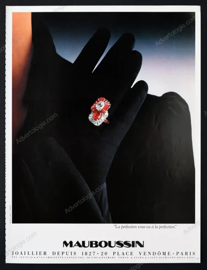 Malboussin Jewelry 1981 Print Ad