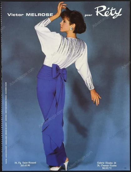 Réty 1985 Print Ad