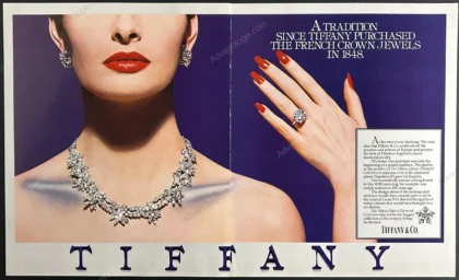 Tiffany & Co. Jewelry 1984 Print Ad