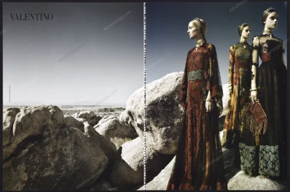 Valentino 2014 4-Page Print Ad - Craig McDean