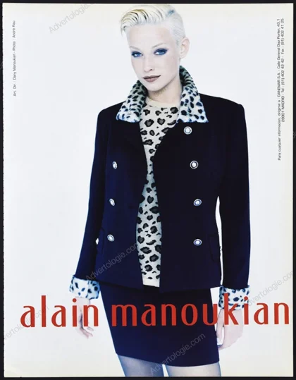 Alain Manoukian 1995 Print Ad