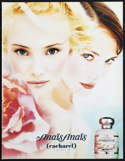 Anaïs Anaïs de Cacharel Perfume 1995 Print Ad
