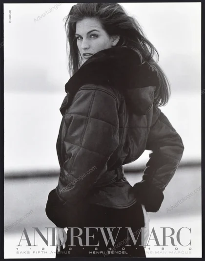Andrew Marc 1994 Print Ad - Mary Matthews