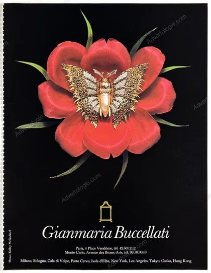 Gianmaria Buccellati Jewelry 1989 Print Ad