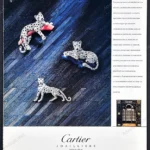 Cartier Jewelry 1990 Print Ad