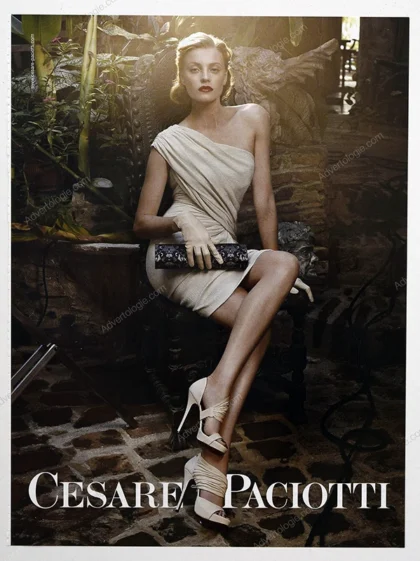 Cesare Paciotti Shoes 2011 Print Ad - Anna Jagodzinska