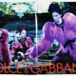 Dolce & Gabbana 2009 Print Ad - Mariacarla Boscono, Edita Vilkeviciute
