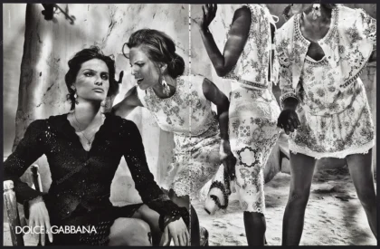 Dolce & Gabbana SS 2011 Print Ad - Isabeli Fontana, Marina Lynchuk