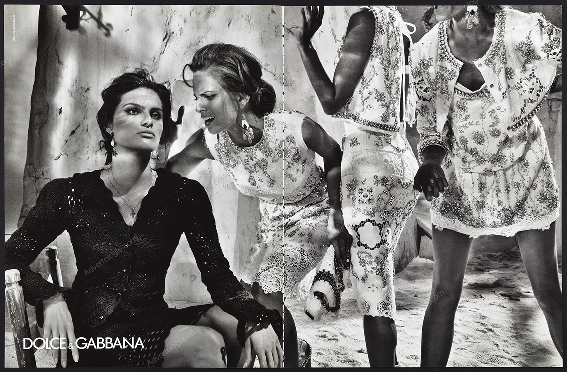Dolce & Gabbana SS 2011 Print Ad - Isabeli Fontana, Marina Lynchuk