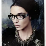 Dolce & Gabbana Eyewear 2009 Print Ad - Mariacarla Boscono