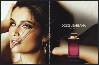 Dolce & Gabbana Intense Perfume 2013 Print Ad - Laetitia Casta