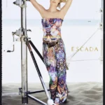 Escada 2010 Print Ad - Eva Herzigova, Peter Lindbergh