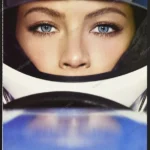 Estee Lauder Cosmetics 2003 Print Ad - Carolyn Murphy