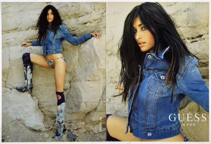 Guess Jeans 2001 Print Ad - Megan Ewin