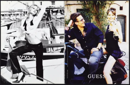 Guess 2003 Print Ad - Nevena Dujmovic, Ellen Von Unwerth