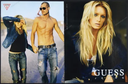 Guess Jeans 2005 Print Ad - Candice Viale