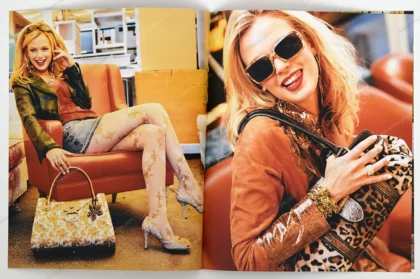 Guess Accessories 2005 6-Page Magazine Insert Ad - Bree Condon