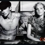 Guess 2007 4-Page Print Ad - Elsa Hosk