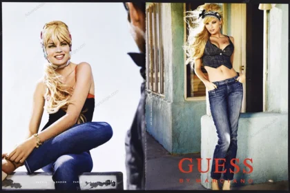 Guess by Marciano 2008 Print Ad - Franziska Frank, Bryan Adams