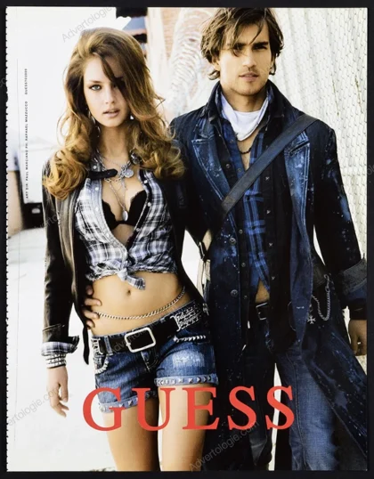 Guess 2009 Print Ad - Klara Wester