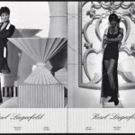 Karl Lagerfeld 1993 Print Ad - Helena Christensen