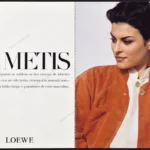Loewe 1993 Print Ad - Magali Amadei, Peter Lindbergh