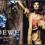 Loewe 2010 Print Ad - Daria Werbowy