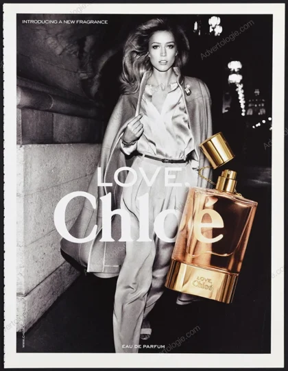 Love Chloé Perfume 2011 Print Ad - Raquel Zimmermann
