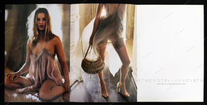 Stella McCartney 2004 4-Page Print Ad - Kate Moss