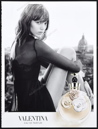 Valentina de Valentino Perfume 2014 Print Ad - Freja Beha Erichsen