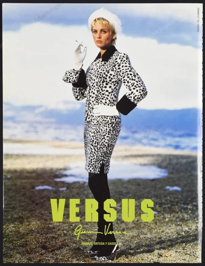 Versus 1994 Print Ad - Beri Smither, Bruce Weber