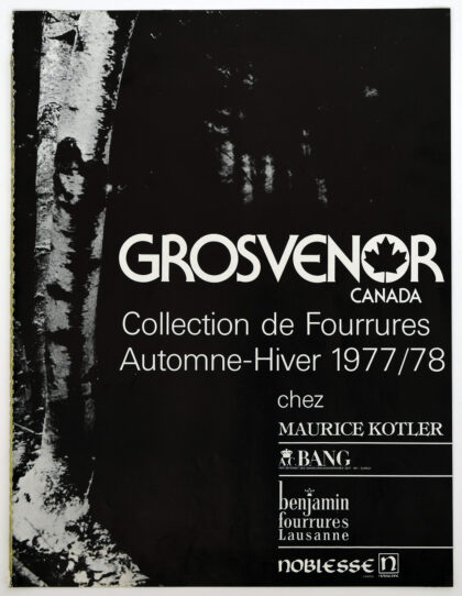 Grosvenor Canada Furs FW 1977-1978 13-Page Advertorial - Gian Paolo Barbieri