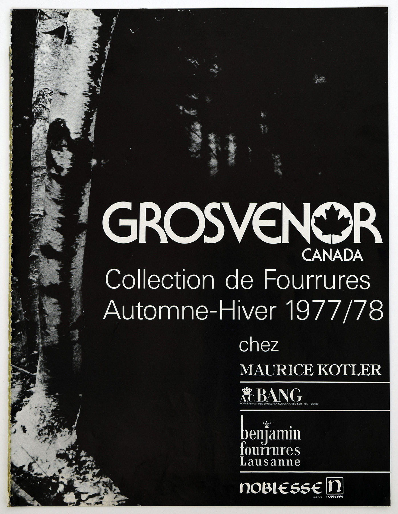 Grosvenor Canada Furs FW 1977-1978 13-Page Advertorial - Gian Paolo Barbieri