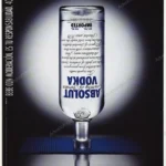 Absolut Vodka 2004 Print Ad - "Absolut Yoga"