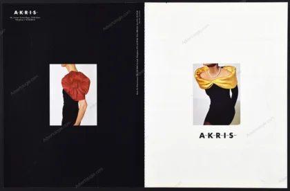 Akris 1990 Print Ad
