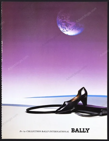 Bally Shoes 1989 Print Ad