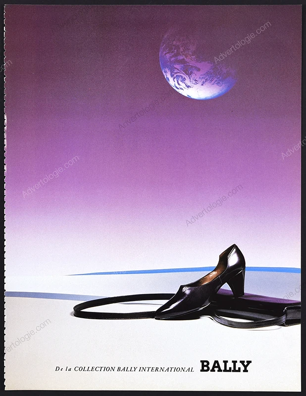 Bally Shoes 1989 Print Ad
