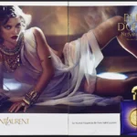 Belle d'Opium YSL Perfume 2010 Print Ad - Mélanie Thierry