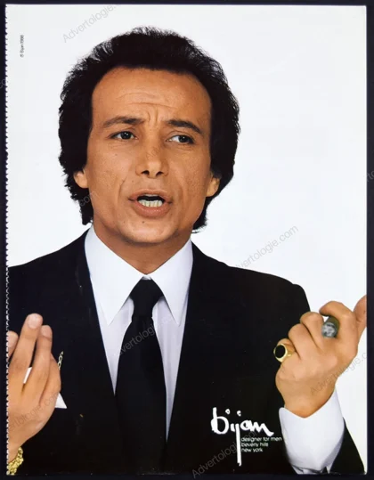 Bijan 1986 Print Ad