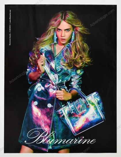Blumarine 2012 Print Ad - Cara Delevingne