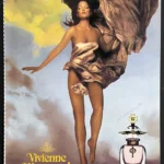 Boudoir Vivienne Westwood Perfume 2001 Print Ad - Chandra North