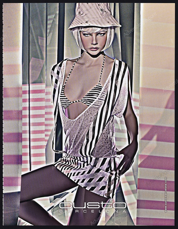 Custo Barcelona 2004 Print Ad - Susan Eldridge, Eugenio Recuenco