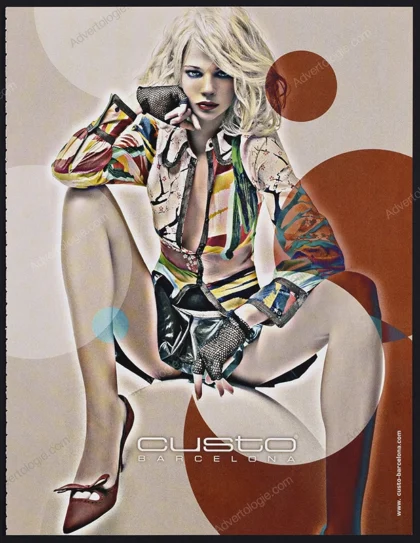 Custo Barcelona 2004 Print Ad - Susan Eldridge, Eugenio Recuenco