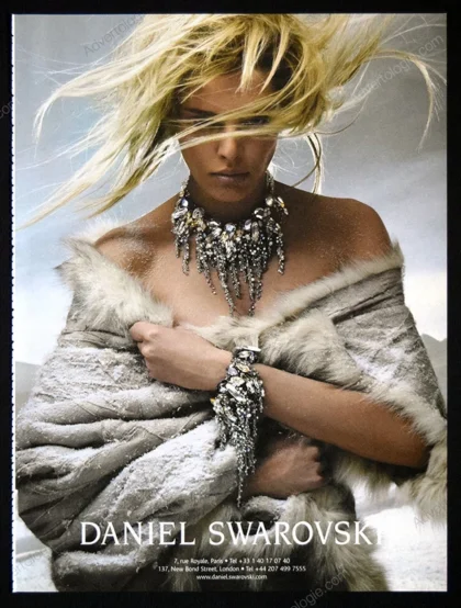Daniel Swarovski Jewelry 2005 Print Ad - Margarita Svegzdaite