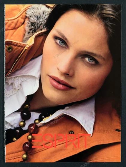 Esprit 2005 8-Page Magazine Insert Ad - Lonneke Engel