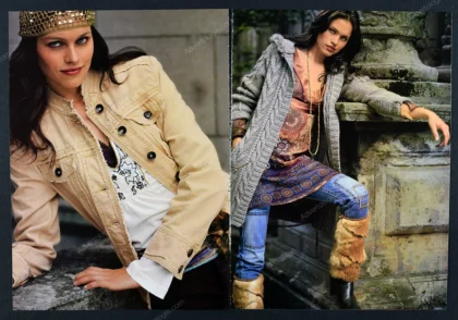 Esprit 2005 8-Page Magazine Insert Ad - Lonneke Engel