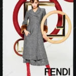 Fendi 2017 5-Page Print Ad - Gigi Hadid, Kendall Jenner, Karl Lagerfeld
