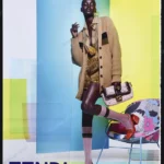 Fendi 2020 Print Ad - Adut Akech, Nick Knight